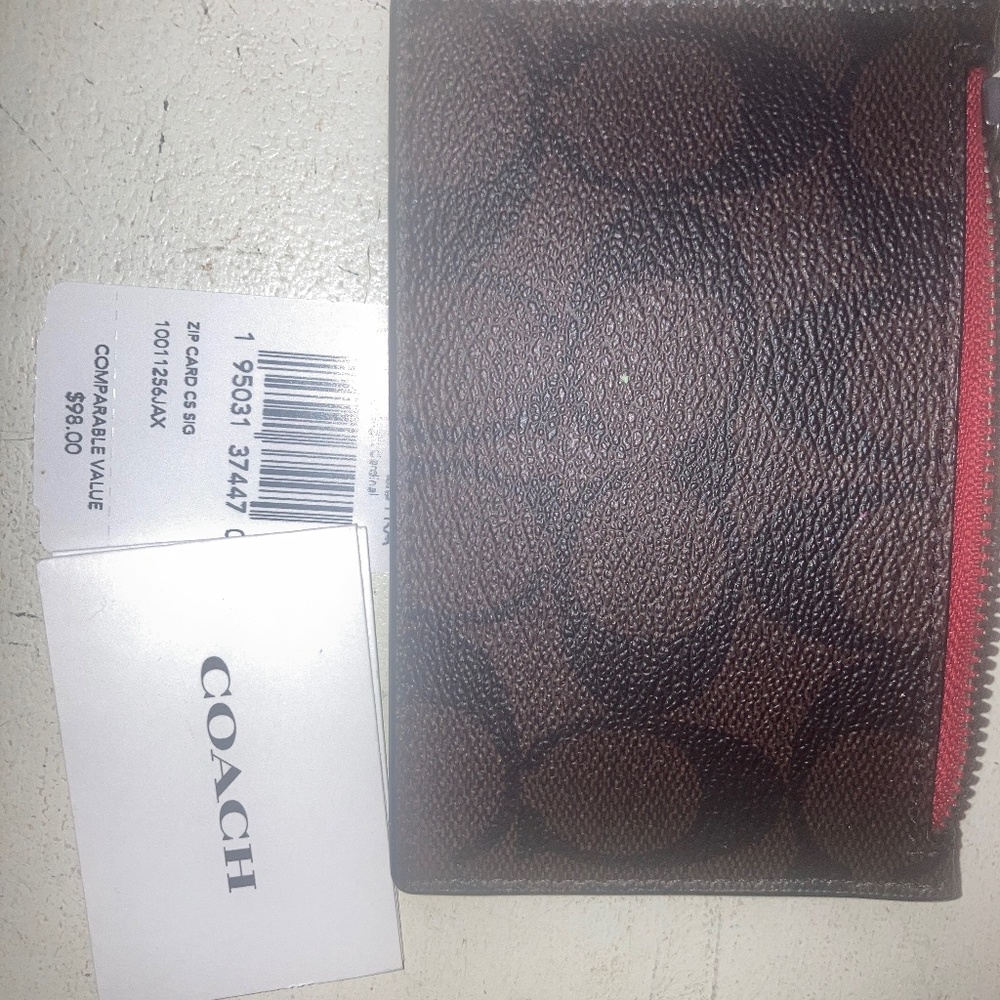 Coach mini card wallet - Picture 2 of 2